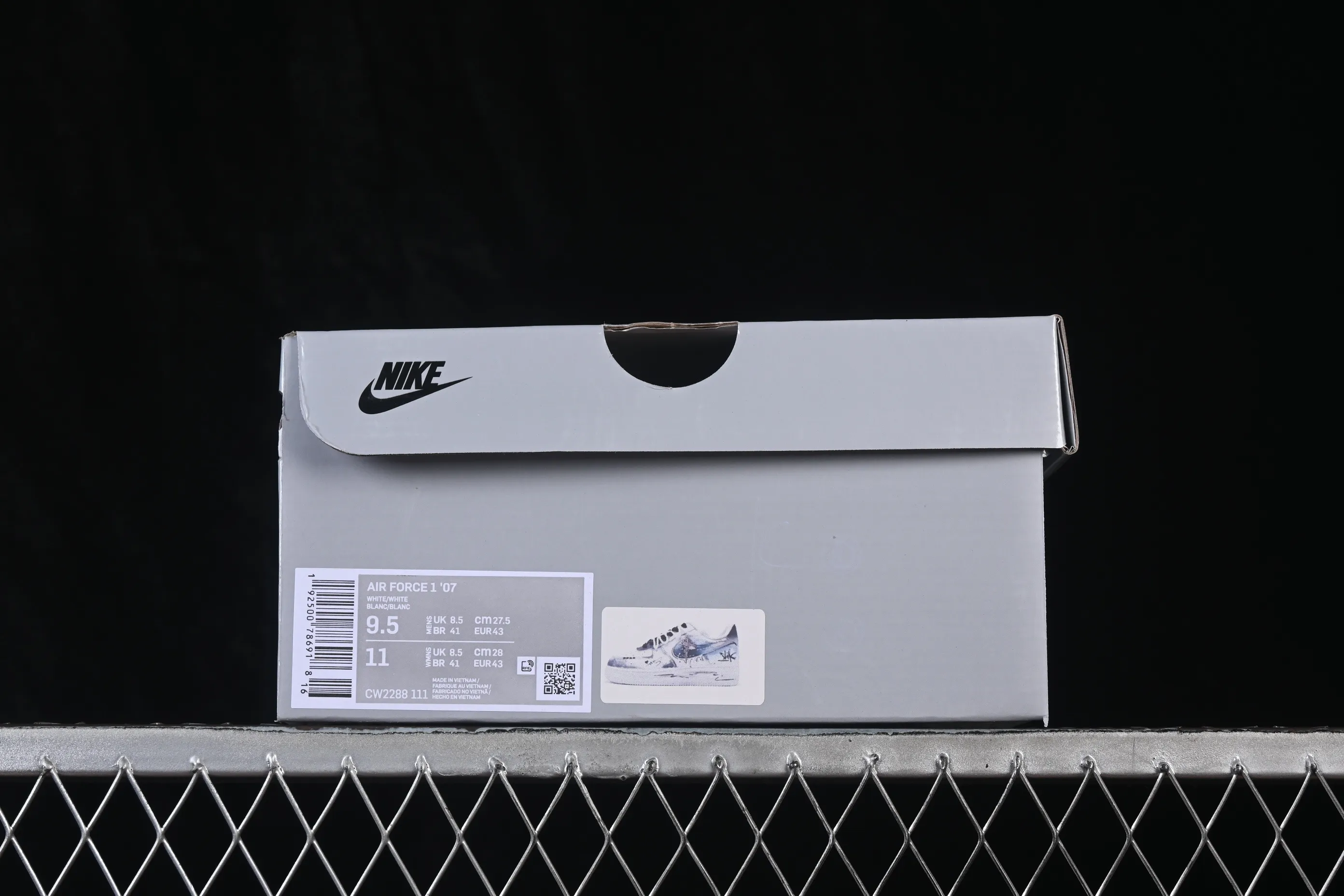 All categories Nk Air Force 1 Air Force series Nk Air Force 1 Low Air Force low-top Nike Air Force 1'07 Low Two-dimensional theme Air Force 1 low-top casual sneakers CW2288-111